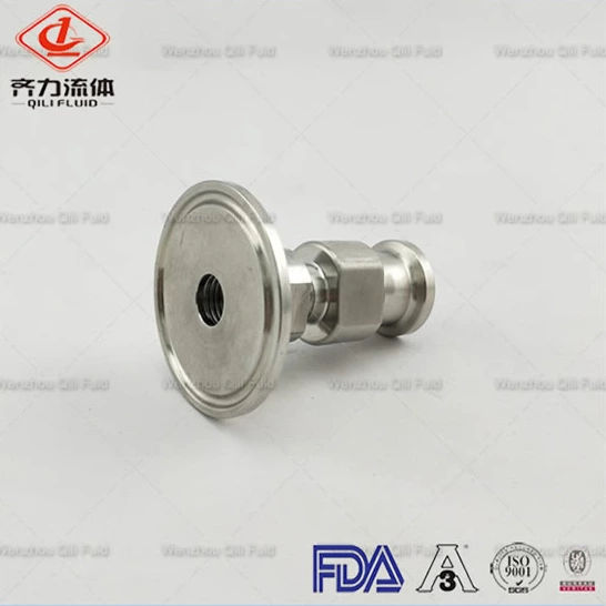 Sanitary Stainless Steel Tri Clover Tube To Pipe Ferrule Fitting