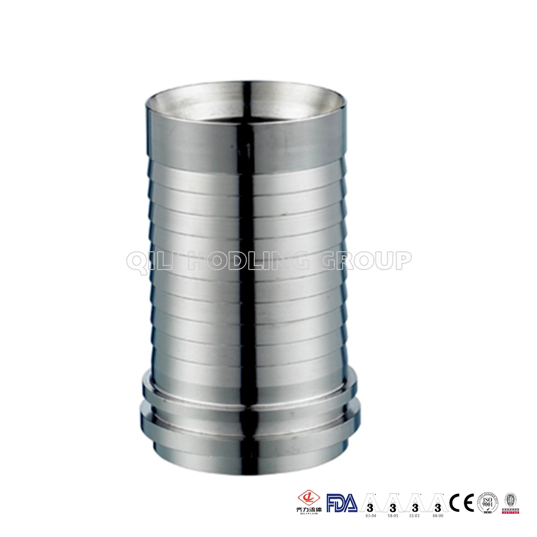 Sanitary Stainless Steel Welded Hose Nipple