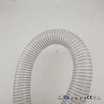 FDA Grade Clear Wire Reinforced Silicone Hose for Food Grade Delivery