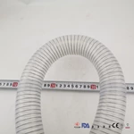 FDA Grade Clear Wire Reinforced Silicone Hose for Food Grade Delivery