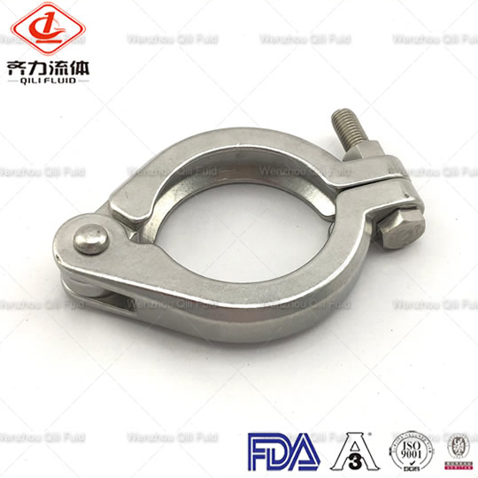 Stainless Steel 13IU Bolted Clamp for Pipe Fittings