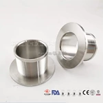 Stainless Steel Custom Long Length Ferrule with Flange Connection