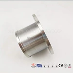 Stainless Steel Custom Long Length Ferrule with Flange Connection