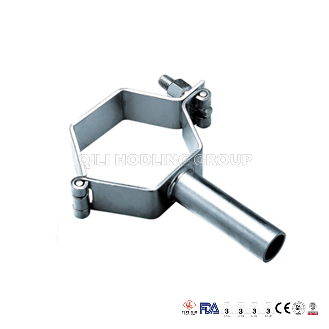 Stainless Steel Sanitary Pipe Clamp Bracket And Holder