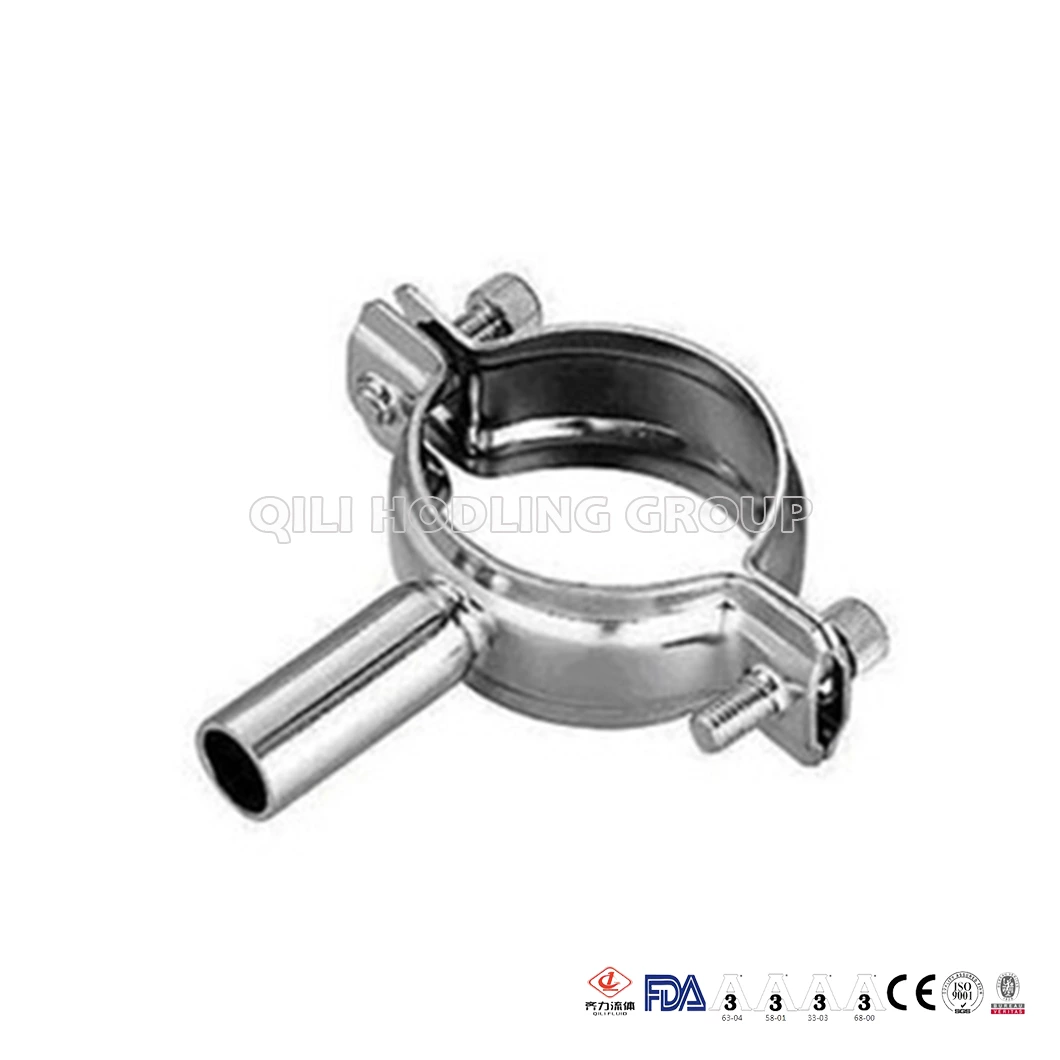 Stainless Steel Sanitary Pipe Clamp Bracket And Holder