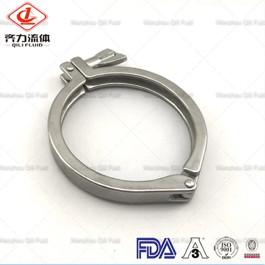 Stainless Steel Sanitary Heavy Duty Clamp