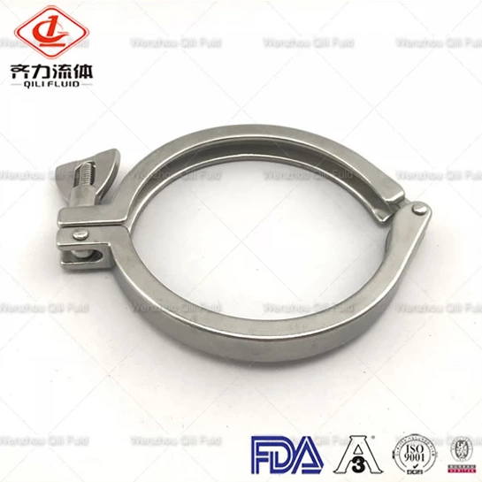 Stainless Steel Sanitary Heavy Duty Clamp