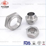 Stainless Steel Sanitary Idf Hexagon Nut Union