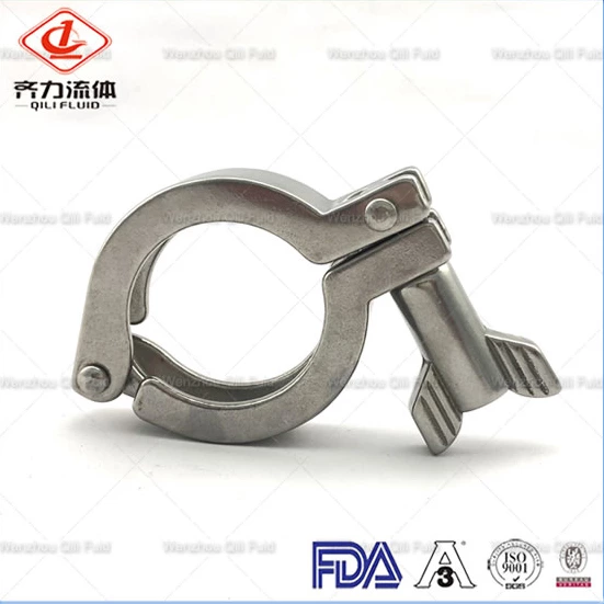 Stainless Steel Sanitary Single Pin Tri Clamp
