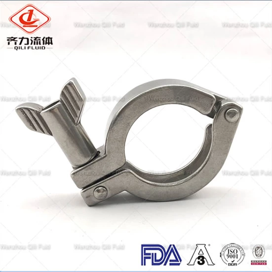Stainless Steel Sanitary Single Pin Tri Clamp