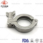 Stainless Steel Sanitary Single Pin Tri Clamp