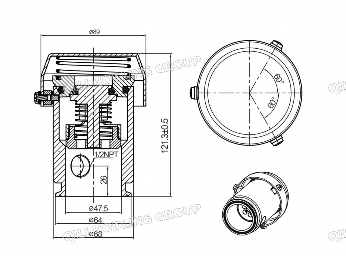 304 316L Stainless Steel Sanitary Check Valve