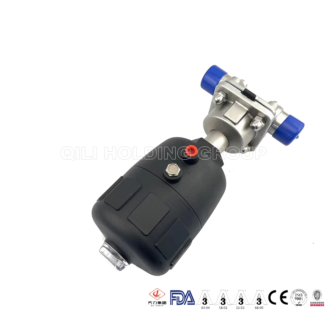304/316L pneumatic diaphragm valves