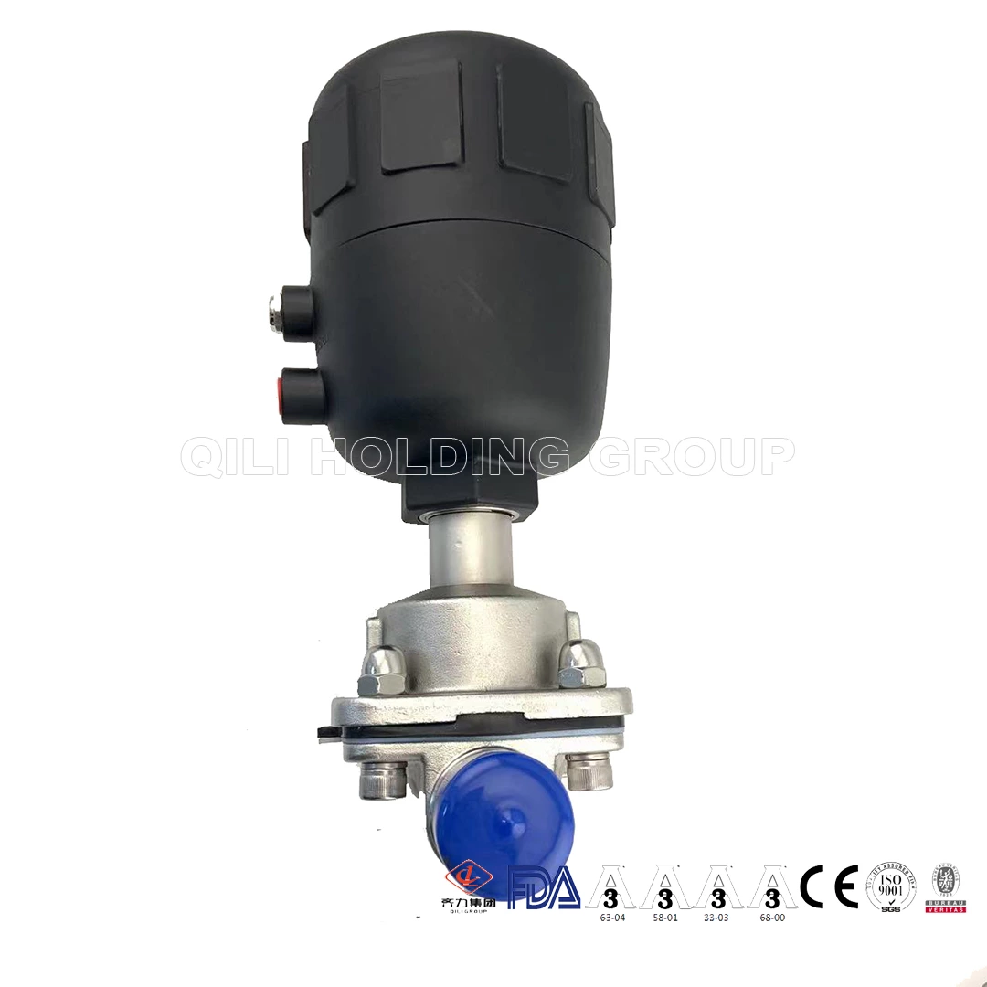 304/316L pneumatic diaphragm valves