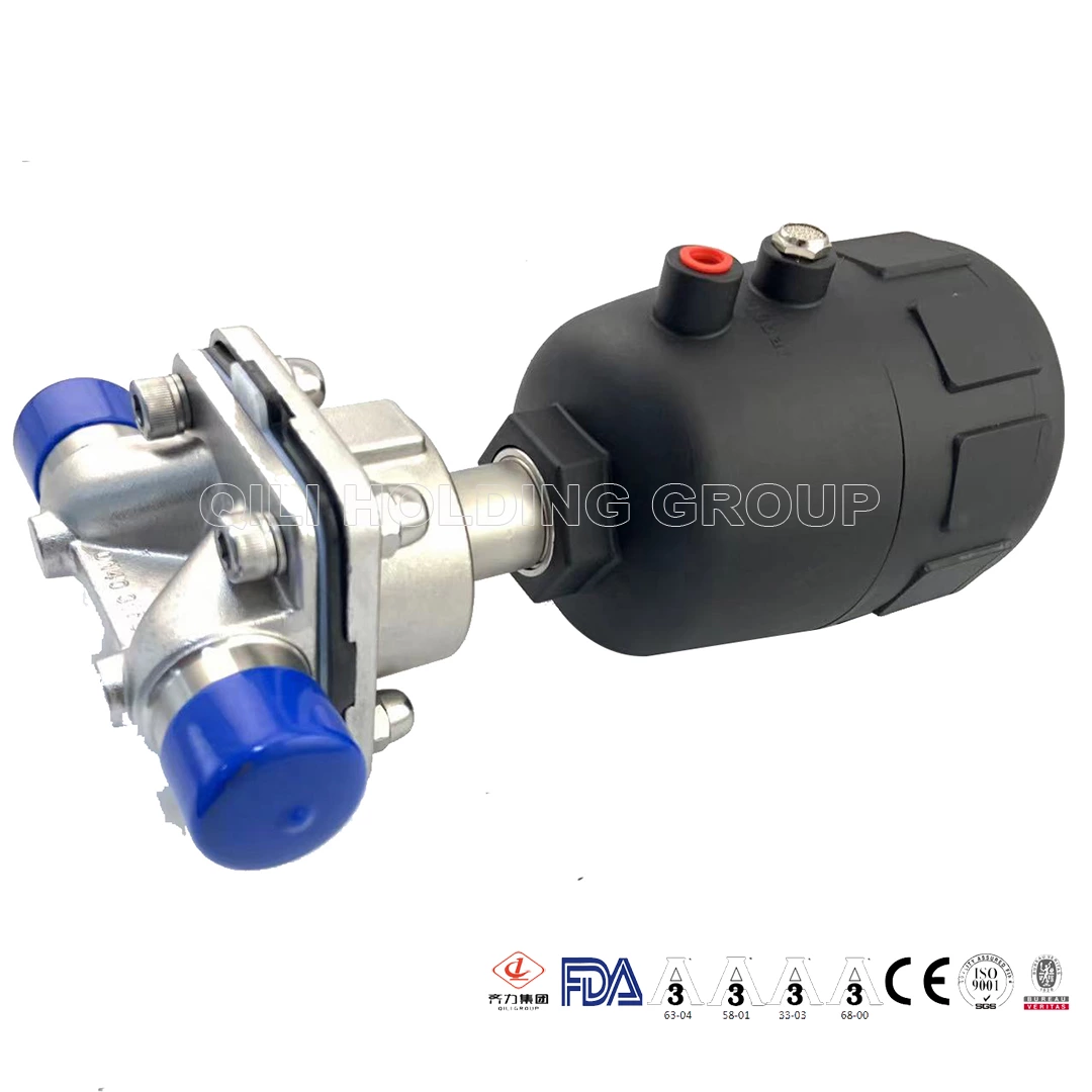 304/316L pneumatic diaphragm valves