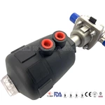 pneumatic actuated hygienic diaphragm valves