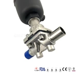 pneumatic actuated hygienic diaphragm valves