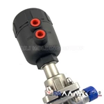 pneumatic actuated hygienic diaphragm valves