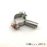 304 316L Sanitary Stainless Steel Pipe Holder with Tube