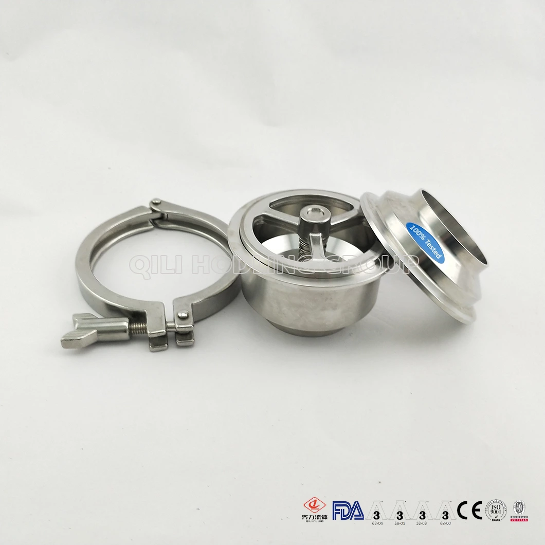 304 316L Stainless Steel Sanitary Check Valve Welded End