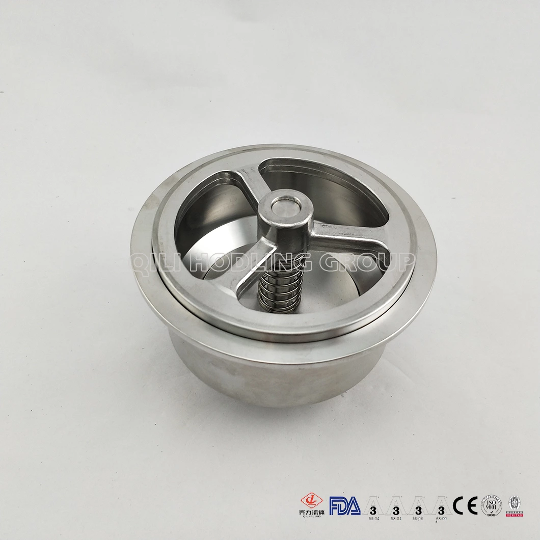 304 316L Stainless Steel Sanitary Check Valve Welded End