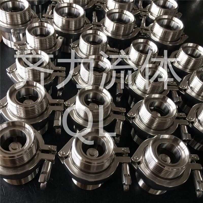 304 316L Stainless Steel Sanitary Thread Check Valve