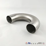 304/316L Sanitary Stainless Steel 180 Degree Elbow