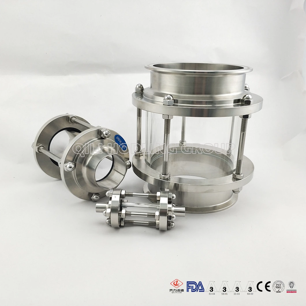 304/316L Sanitary Stainless Steel liquid level tank Sight Glass/Column Sight Glass
