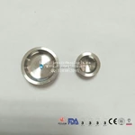 3A Stainless steel pipe fittings hygienic female I Line solid end cap