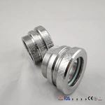 Sanitary Stainless Steel CNC Machine Custom Union Sight Glass