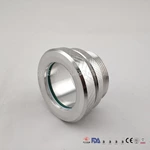 Sanitary Stainless Steel CNC Machine Custom Union Sight Glass
