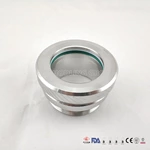Sanitary Stainless Steel CNC Machine Custom Union Sight Glass