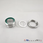 Sanitary Stainless Steel CNC Machine Custom Union Sight Glass