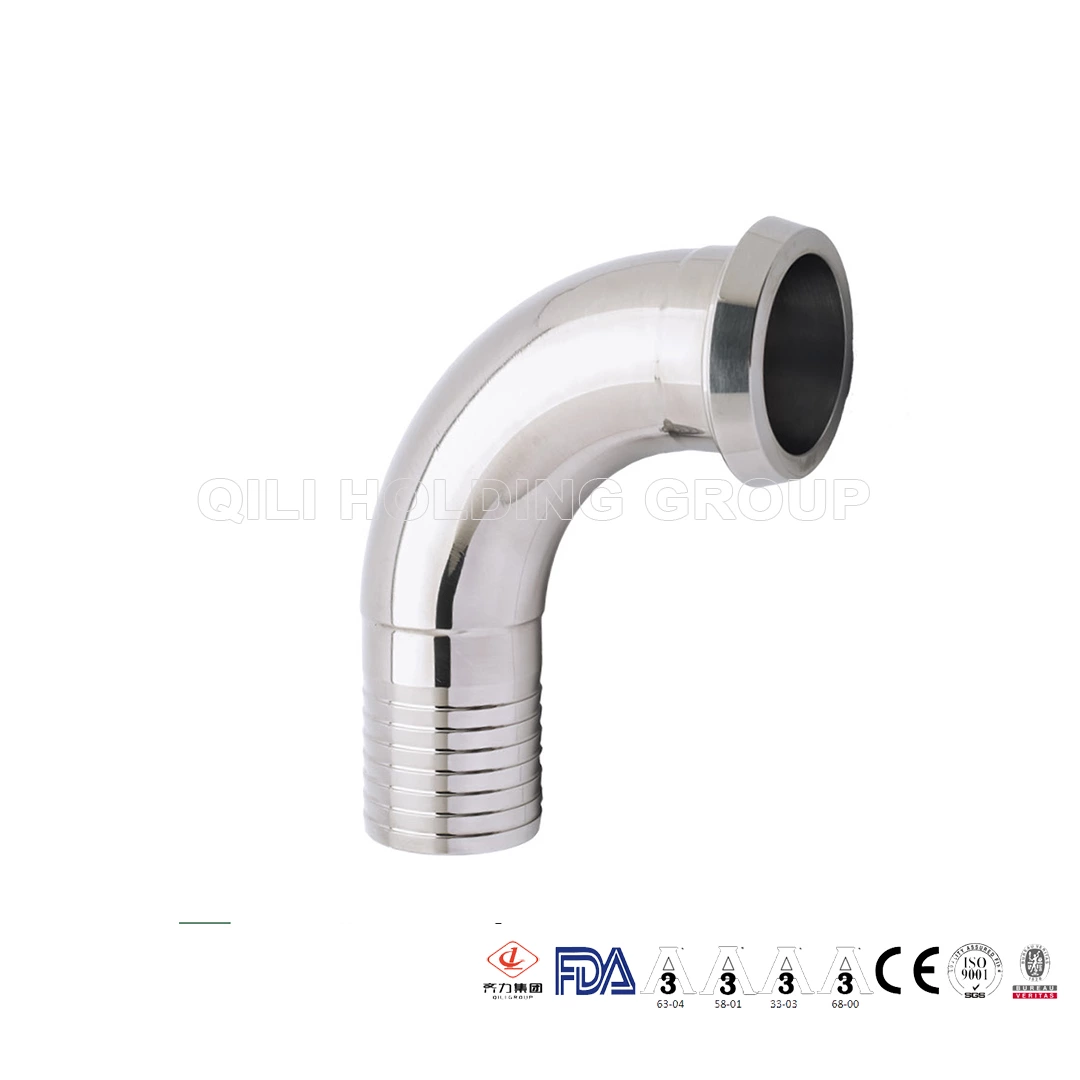 DIN 11851 liner-hose bend