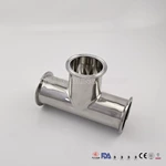 Electricity Polishing Hygienic Tri Clamp Tee, Elbow, Reducer Pipe Fittings