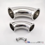 Electricity Polishing Hygienic Tri Clamp Tee, Elbow, Reducer Pipe Fittings