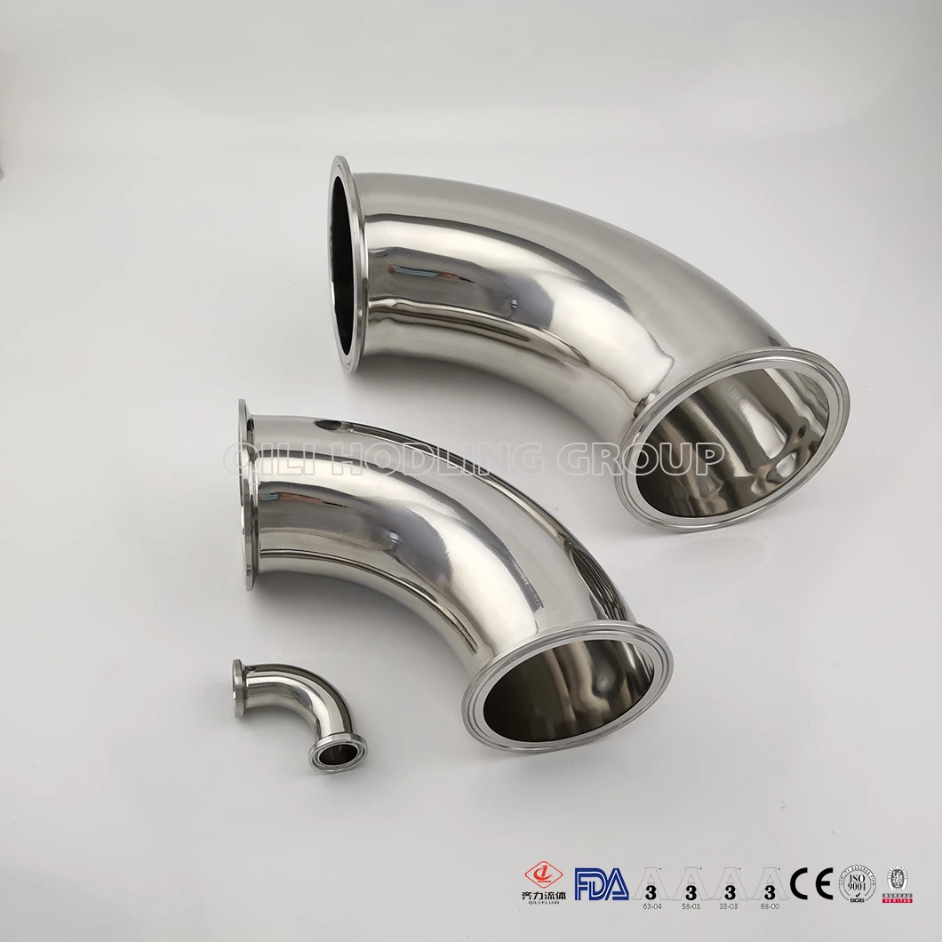Electricity Polishing Hygienic Tri Clamp Tee, Elbow, Reducer Pipe Fittings