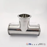Electricity Polishing Hygienic Tri Clamp Tee, Elbow, Reducer Pipe Fittings