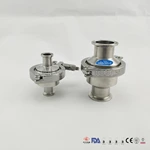 Factory Price 304/304L/316/316L Sanitary Stainless Steel Clamped Check Valves