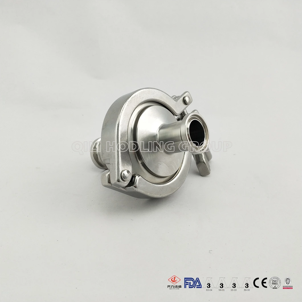 Factory Price 304/304L/316/316L Sanitary Stainless Steel Clamped Check Valves