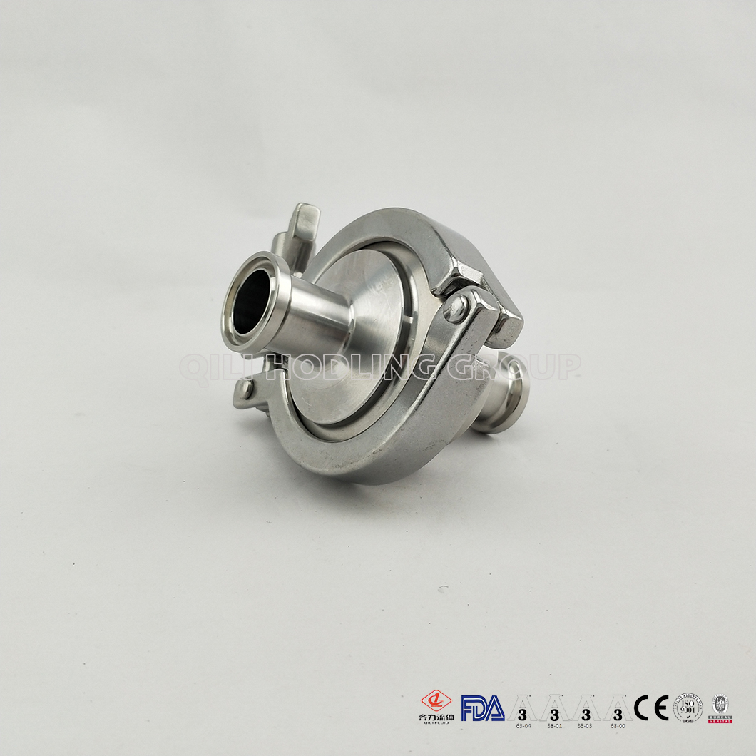 Factory Price 304/304L/316/316L Sanitary Stainless Steel Clamped Check Valves