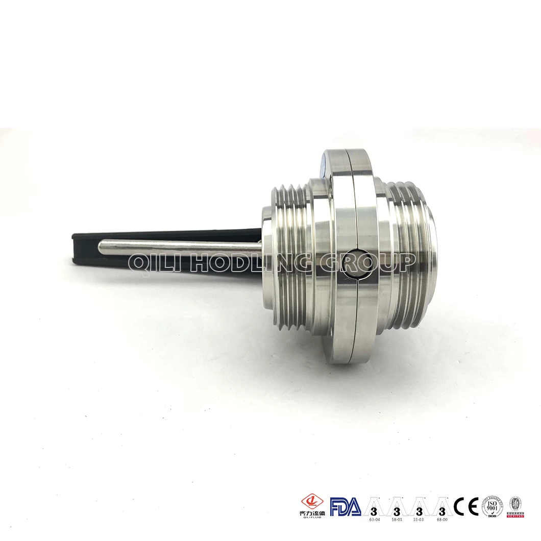 Factory Price with 3A Standard 304L/316L Stainless Steel Butterfly Valve