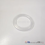 FDA Approved gasket Platinum Silicone Clear Tri Clamp