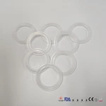 FDA Approved gasket Platinum Silicone Clear Tri Clamp