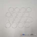 FDA Approved gasket Platinum Silicone Clear Tri Clamp