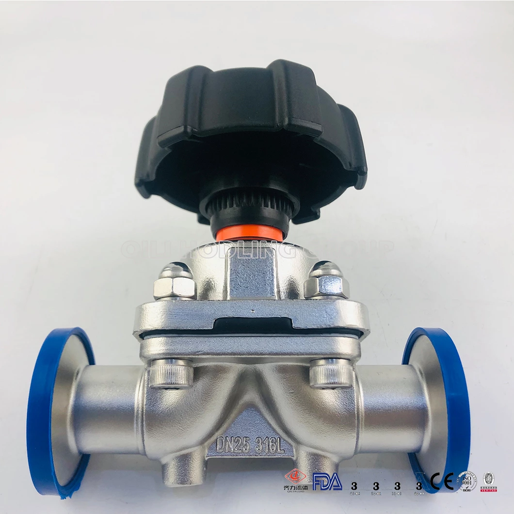 High Quality Hygienic Pharmaceutical Diaphragm Valves