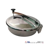 High Quality Manufacturer 304 and 316L Stainless Steel Sanitary Manhole Cover
