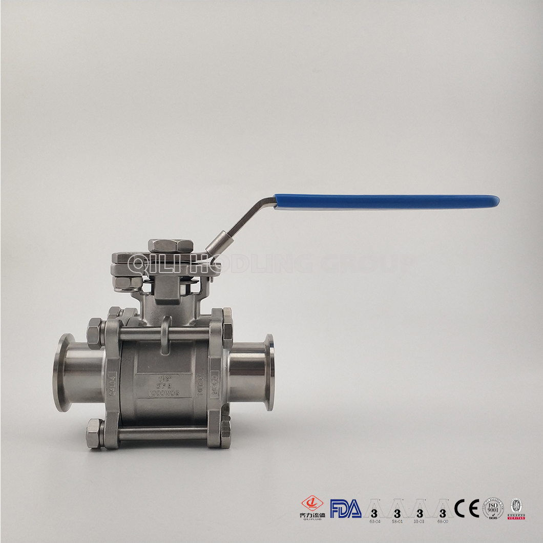 hot sale Item High Quality Sanitary encapsulated Ball Valve Manufacturer 304/316L with ISO Standard