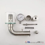 Hygienic Bunging Device Stainless Steel sanitary spunding Valve For Beer Fermenter