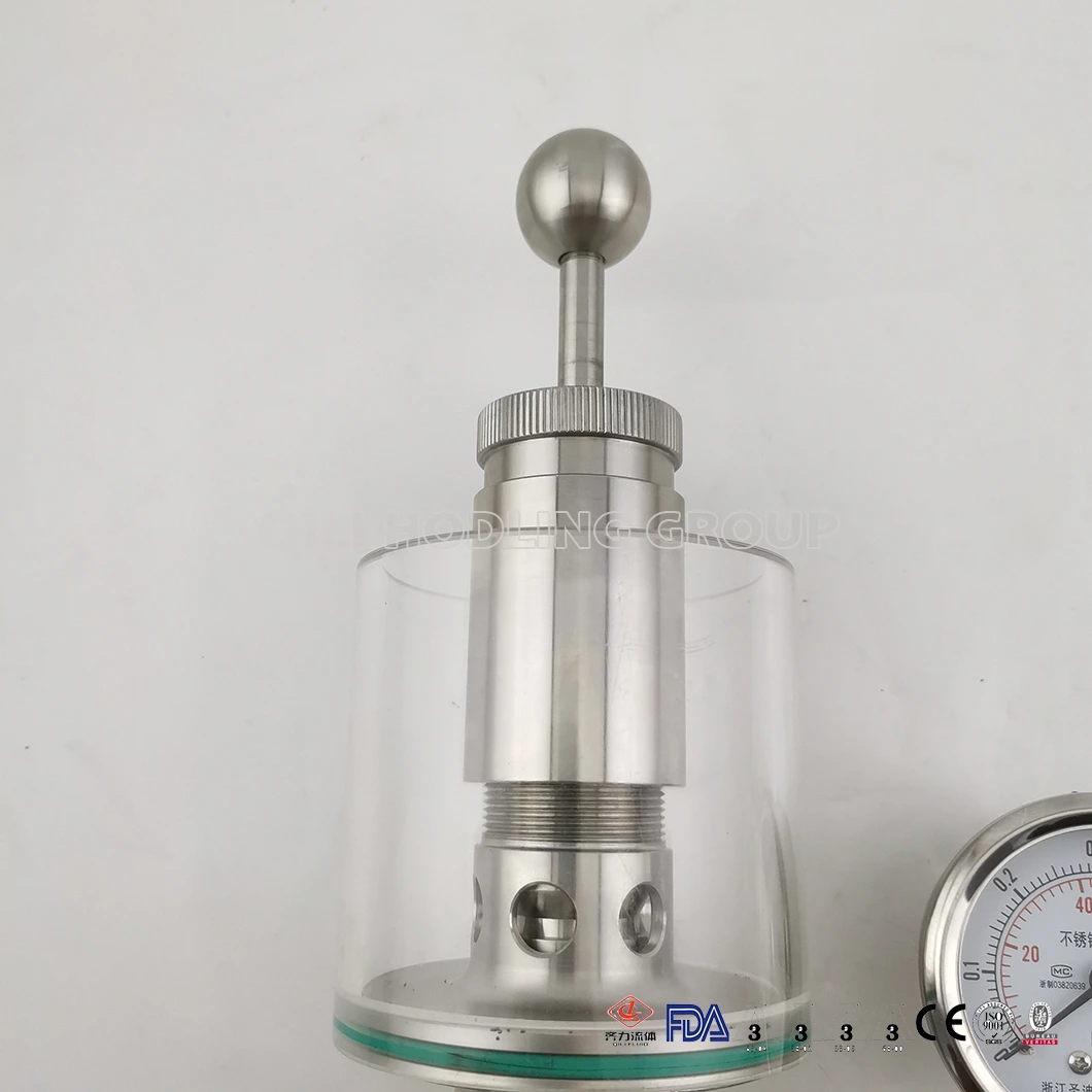 Hygienic Bunging Device Stainless Steel sanitary spunding Valve For Beer Fermenter